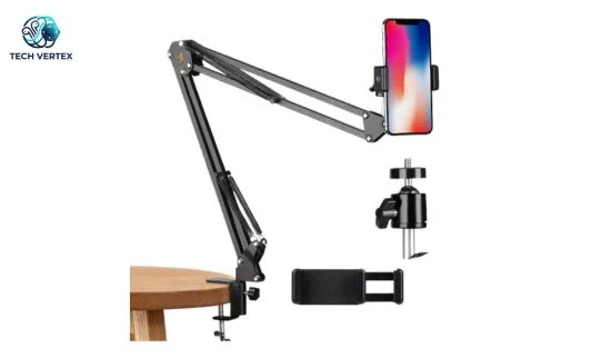 Tripod Articulating Arm Phone Holder