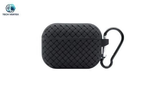 Silicone AirPods Pro 2 Case Cover with Weave Pattern